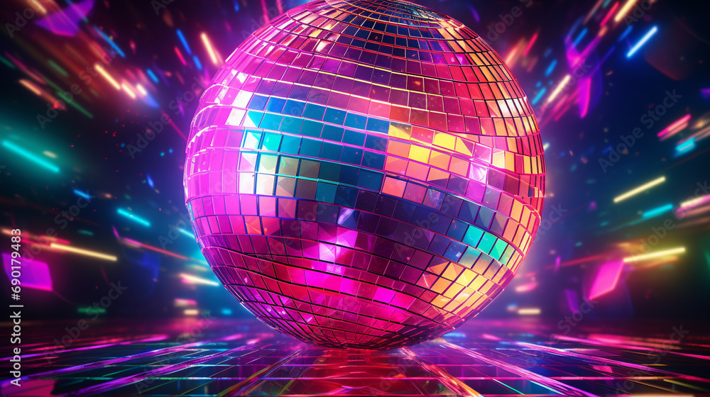 disco ball with lights disco ball with lights