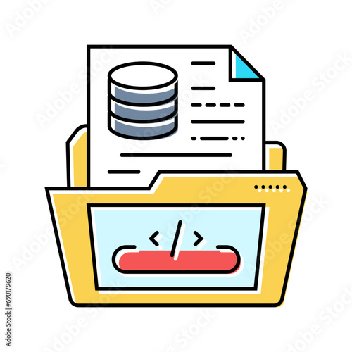 software prototyping color icon vector. software prototyping sign. isolated symbol illustration