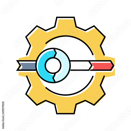 rapid application development software color icon vector. rapid application development software sign. isolated symbol illustration