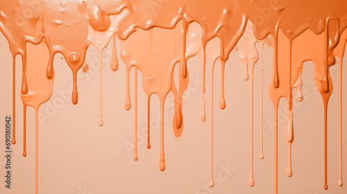 Abstract background with colour of the year 2024 peach fuzz photo