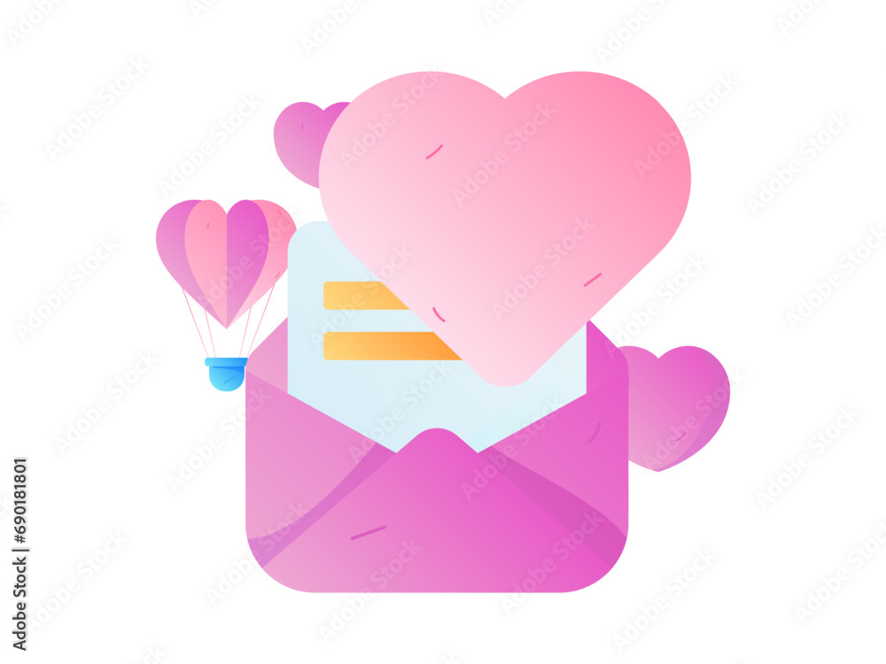 Happy Valentine's Day flat character vector concept business hand drawn illustration
Happy Valentine's Day flat character vector concept business hand drawn illustration