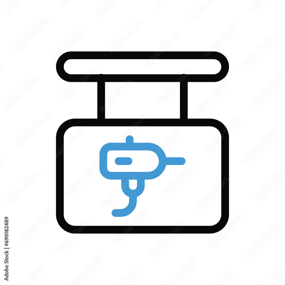 Tattoo Studio Icon vector stock illustration Tattoo Studio Icon vector stock illustration