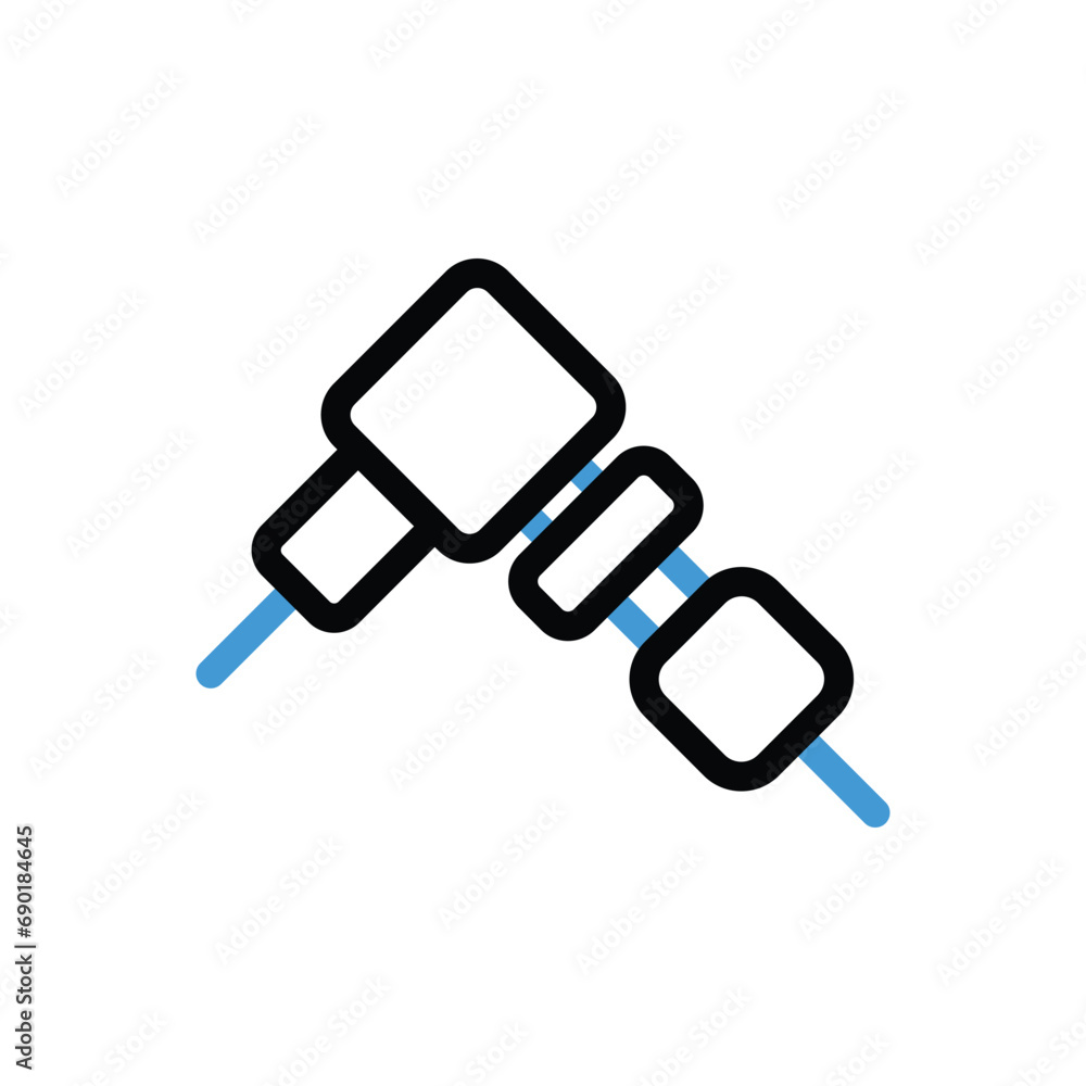 Tattoo Machine Icon vector stock illustration Tattoo Machine Icon vector stock illustration