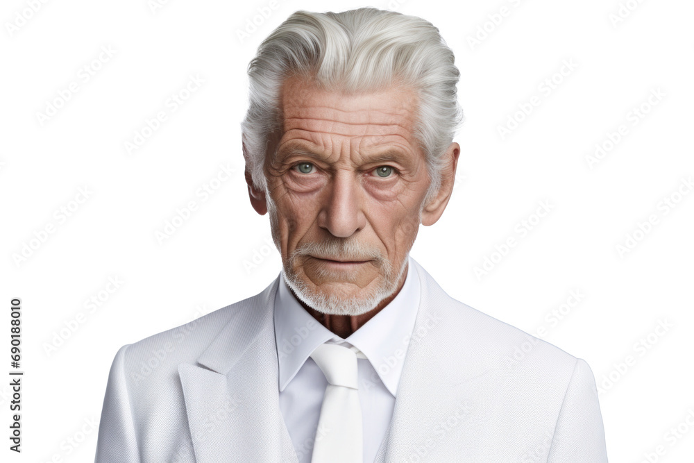 Senior Businessman Fashion Portrait Senior Businessman Fashion Portrait