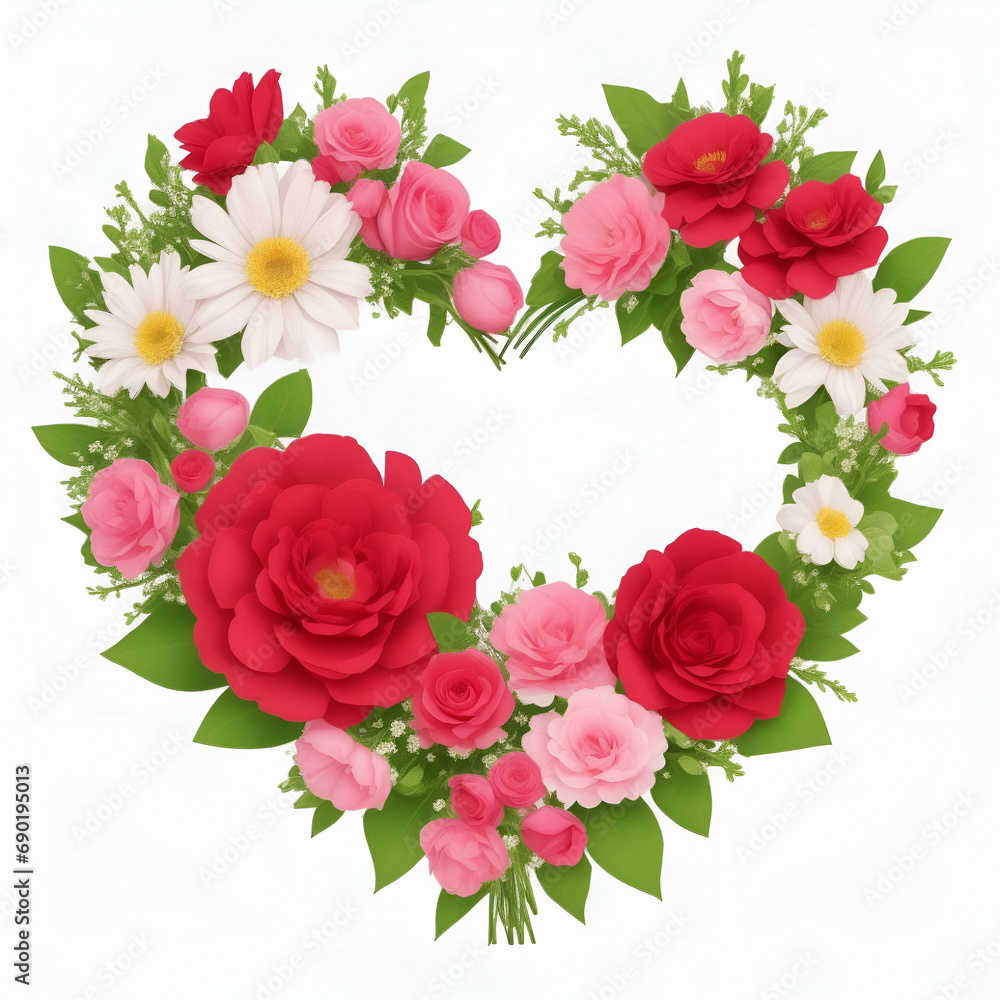 Valentine bouquet of red roses,ai generative Valentine bouquet of red roses,ai generative