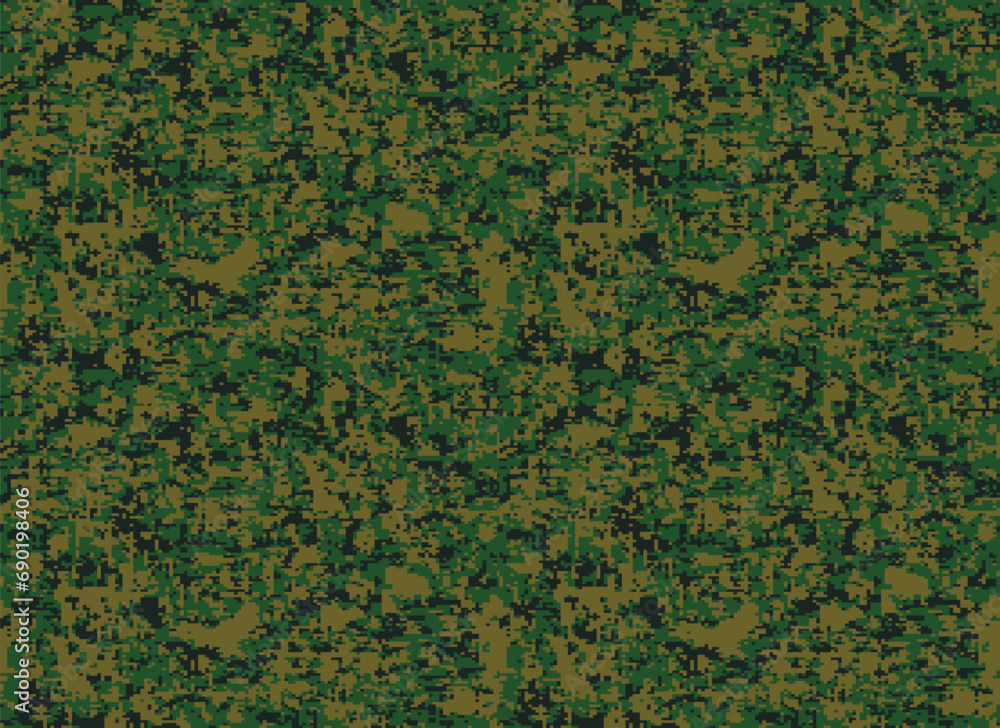 Marine marpat camo pattern for wallpaper or print material  textile for tropic  forest multi terrain camouflage - obrazy, fototapety, plakaty 