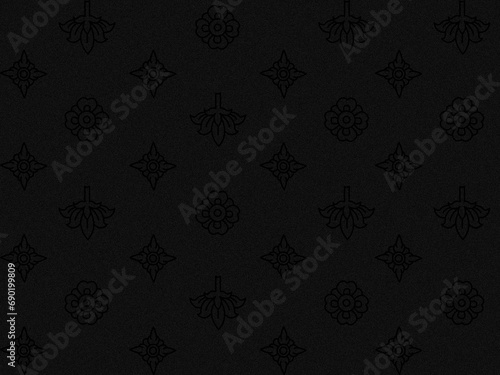 Wallpaper Mural Background Thai pattern is a pattern or area pattern that has specific artistic characteristics of Thailand. Which is often used to decorate both art and applied art. Torontodigital.ca