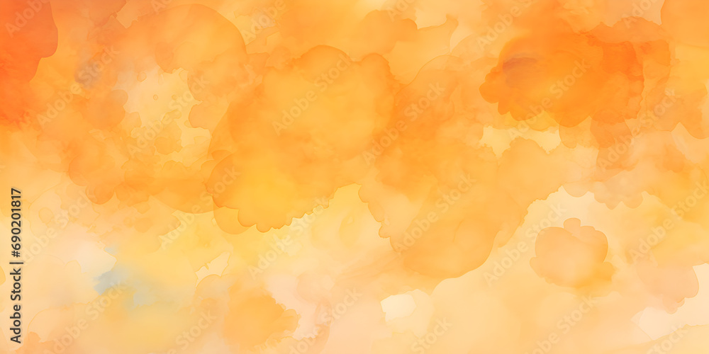 Aquarellhintergrund Orange