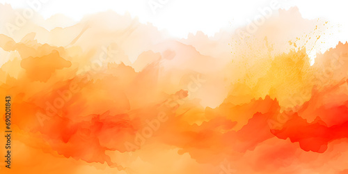 Aquarellhintergrund Orange