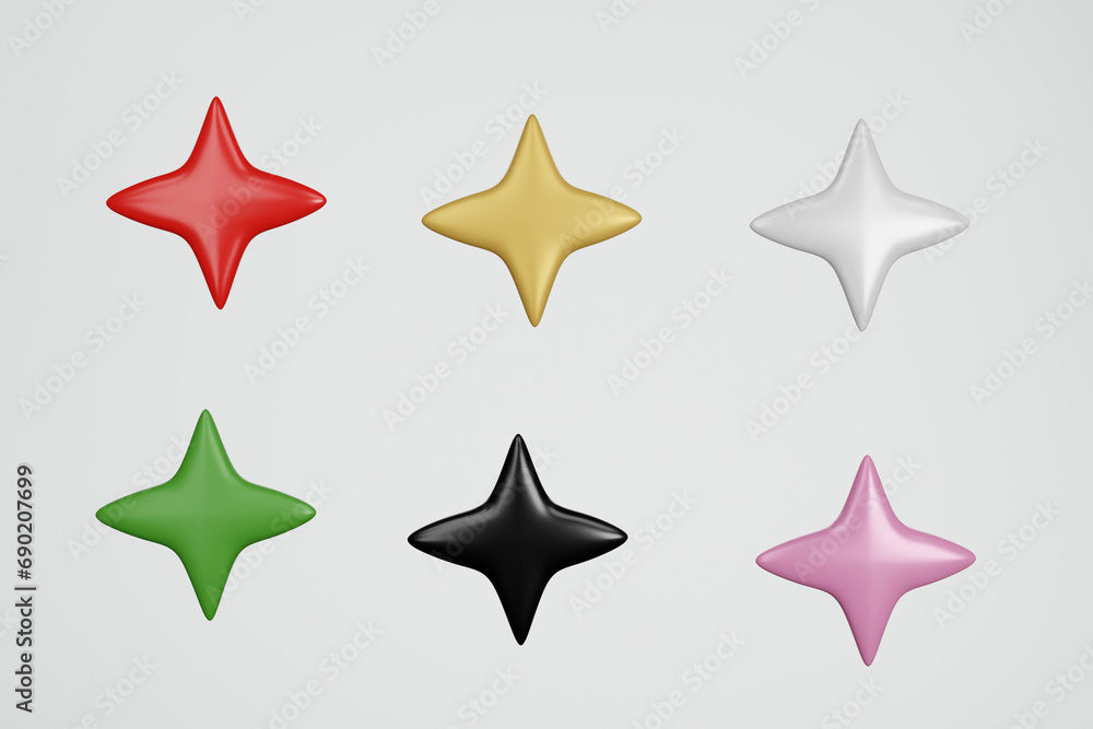 set of stars, Sparkles Stars icon set of stars, Sparkles Stars icon