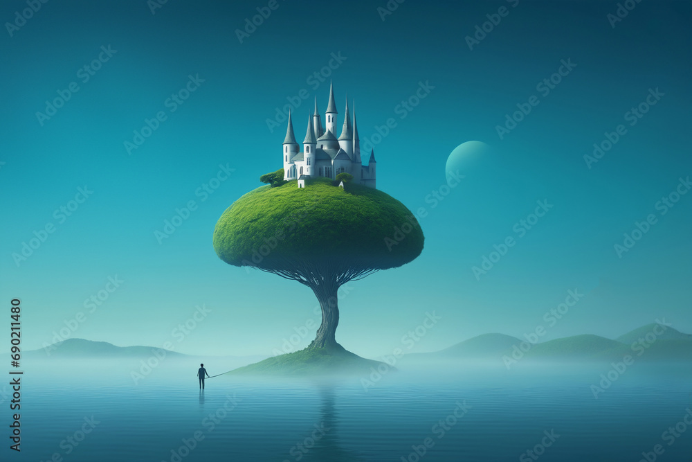 Obraz premium Abstract and minimalist modern decorative background