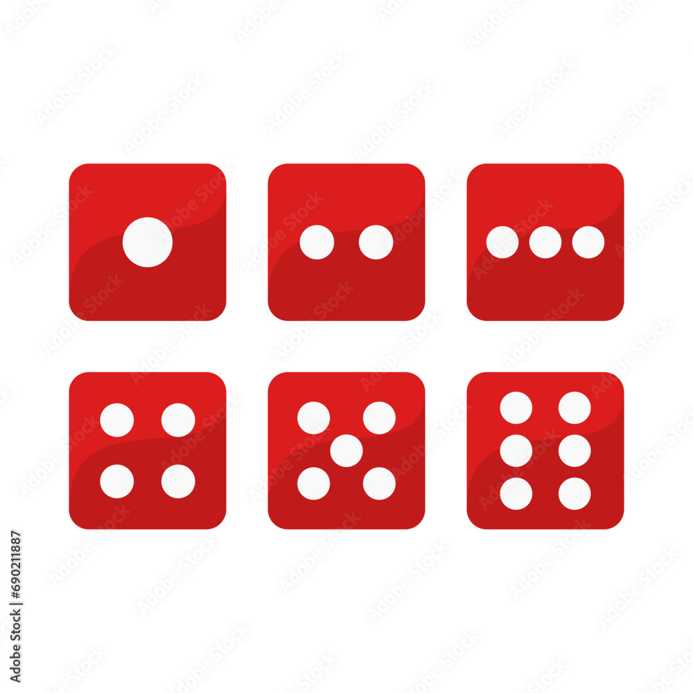 Red Dice Set In Square One Two Tree Four Five Six Cube
Red Dice Set In Square One Two Tree Four Five Six Cube