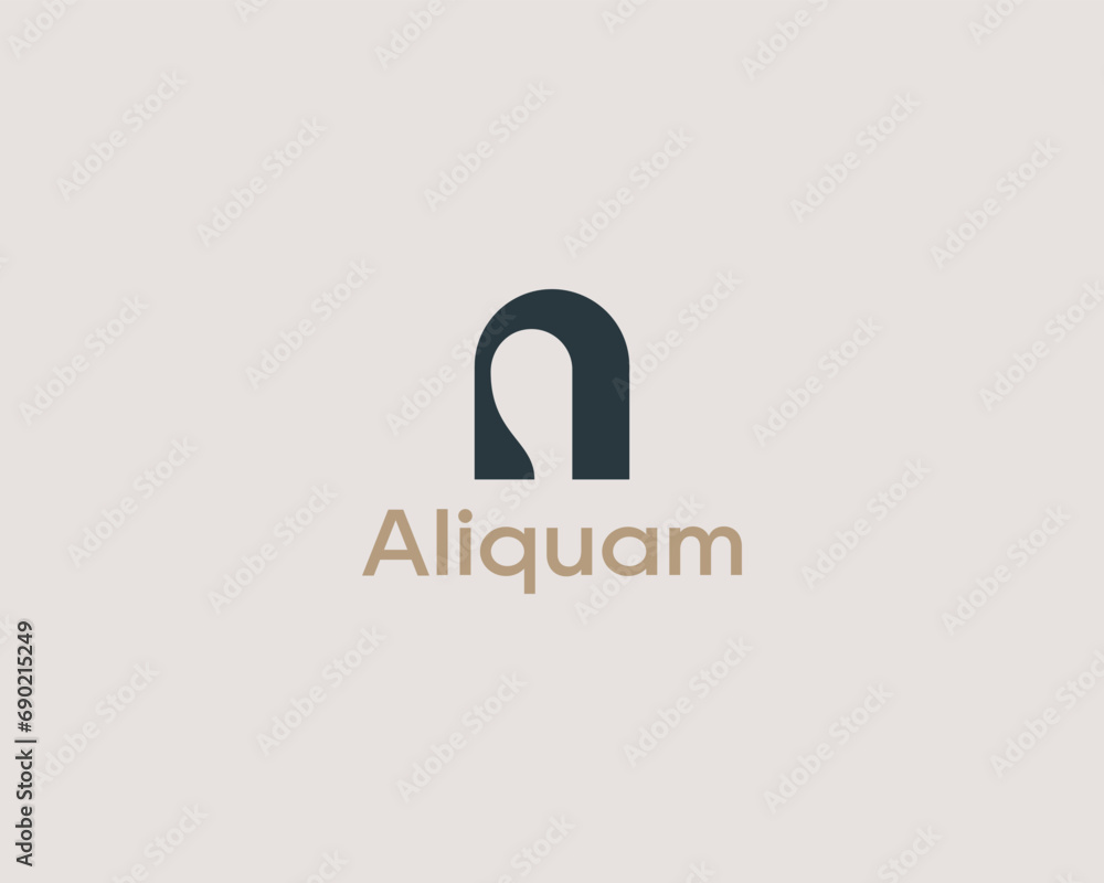Abstract woman profile minimalist logo. Hair care shampoo vector logotype. Elegant beauty salon hairdresser stylist sign. Abstract woman profile minimalist logo. Hair care shampoo vector logotype. Elegant beauty salon hairdresser stylist sign.