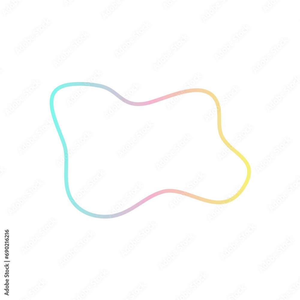 Blob line art Blob line art