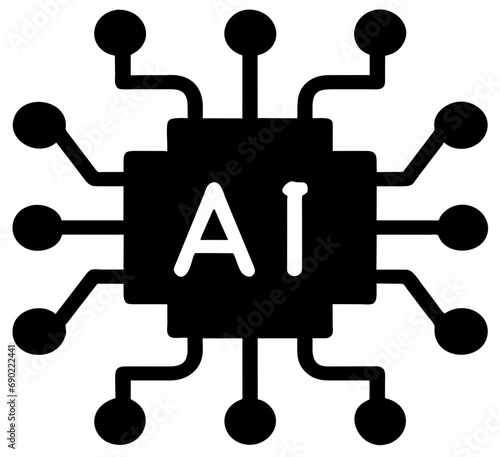 Ai tech, businessman show virtual graphic Global Internet connect Chatgpt Chat with AI, Artificial Intelligence. using command prompt for generates something, Futuristic technology transformation.
