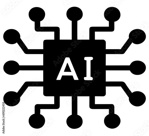 Ai tech, businessman show virtual graphic Global Internet connect Chatgpt Chat with AI, Artificial Intelligence. using command prompt for generates something, Futuristic technology transformation.

