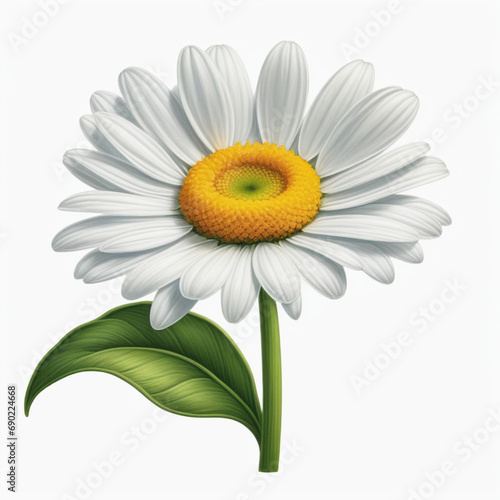 flower  daisy  nature  isolated  white  plant  chamomile