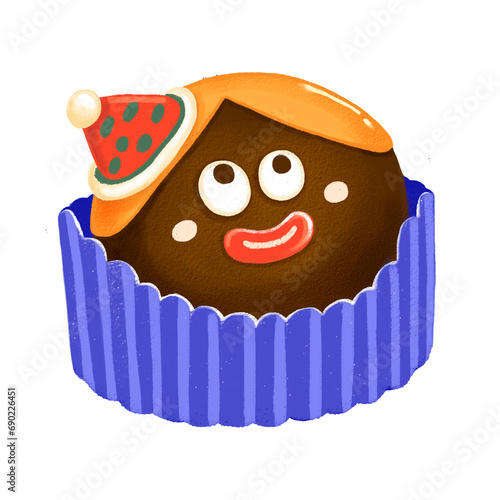 Christmas Catoon Cookie Paint1