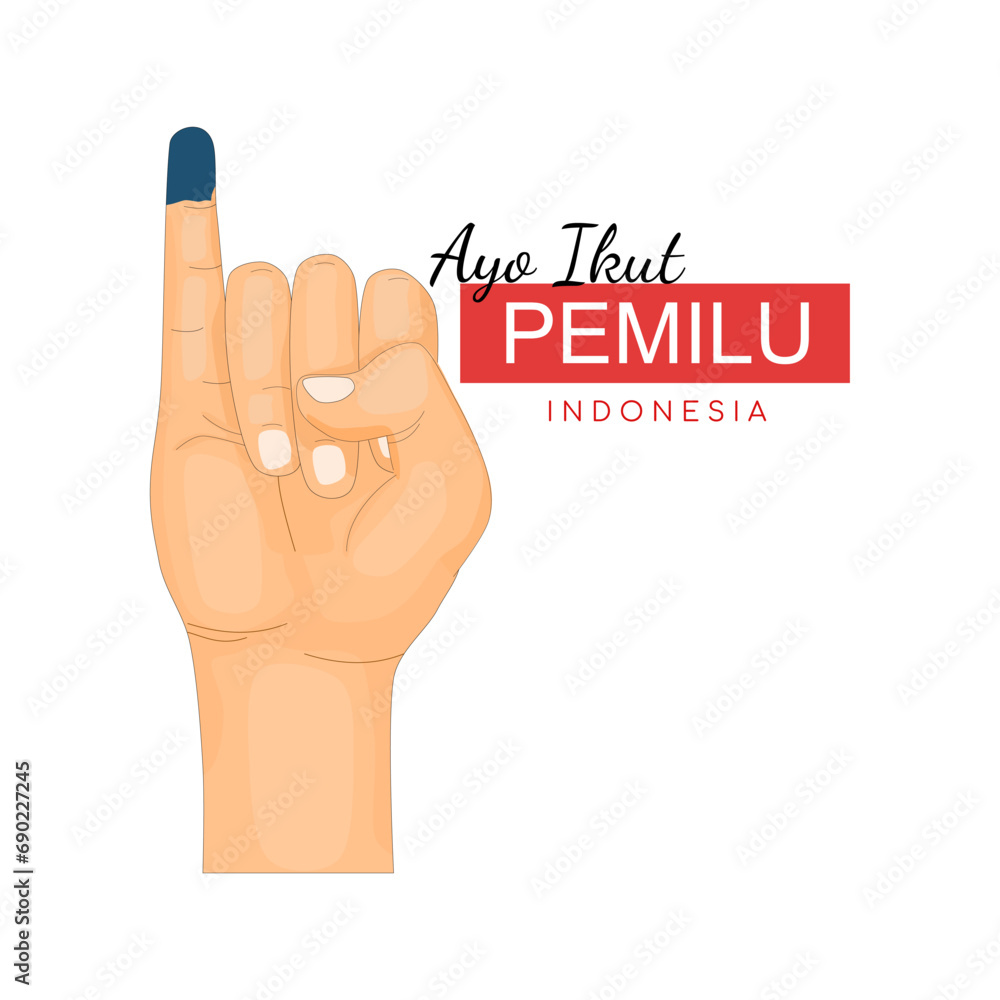 Let's participate in the vector election with the finger drawing. Let's participate in the vector election with the finger drawing.
