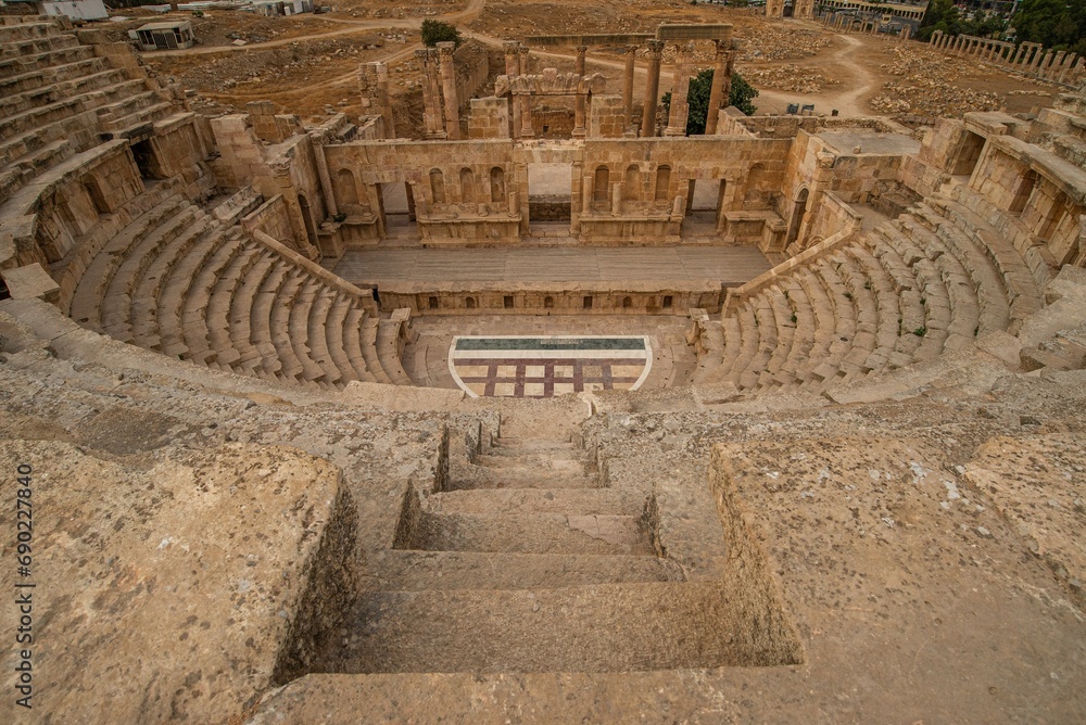 The ancient city of Jerash