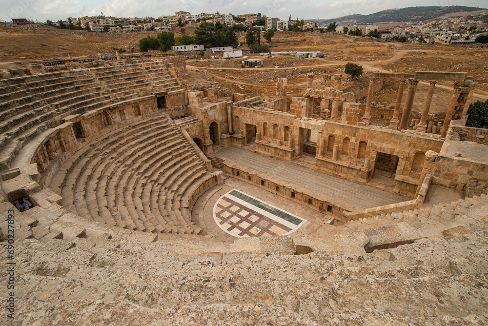 The ancient city of Jerash