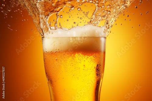 Bierzauber - Ein ansprechendes Bild, das die Vielfalt und den Genuss von Bier in verschiedenen Facetten einfängt