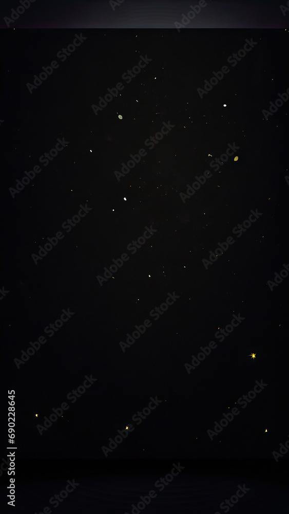 Fototapeta premium particle and sparkle light with Black background