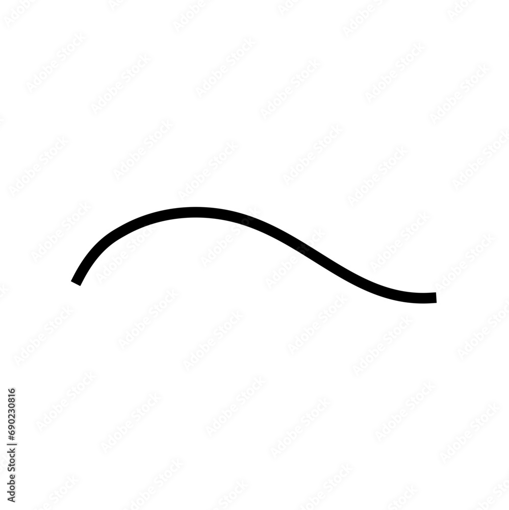 Abstract line curve Abstract line curve