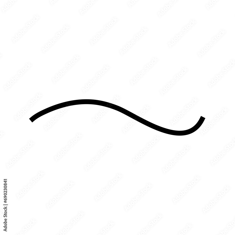 Abstract line curve Abstract line curve