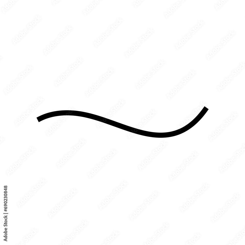 Abstract line curve Abstract line curve