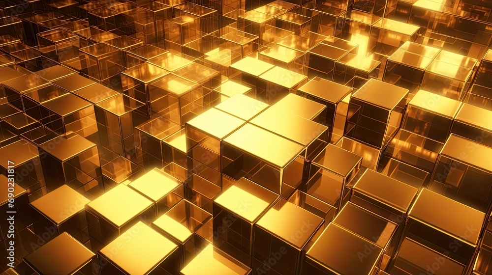 Abstract luxurious gold metallic background, radiating opulence and sophistication with its shimmering brilliance and reflective surface. Abstract luxurious gold metallic background, radiating opulence and sophistication with its shimmering brilliance and reflective surface.