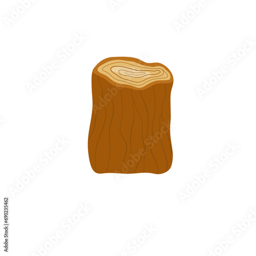 deforestation tree  illustration