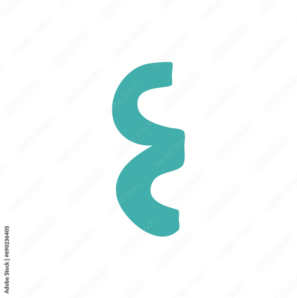 Groovy retro shape Groovy retro shape