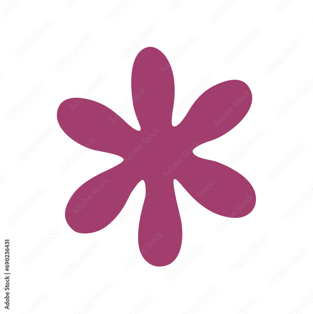 Groovy retro shape Groovy retro shape