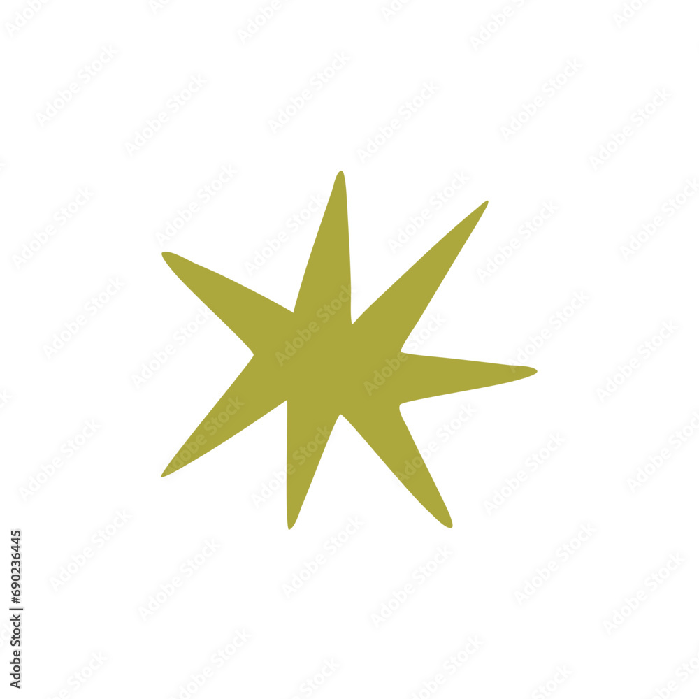Obraz premium Groovy retro shape 