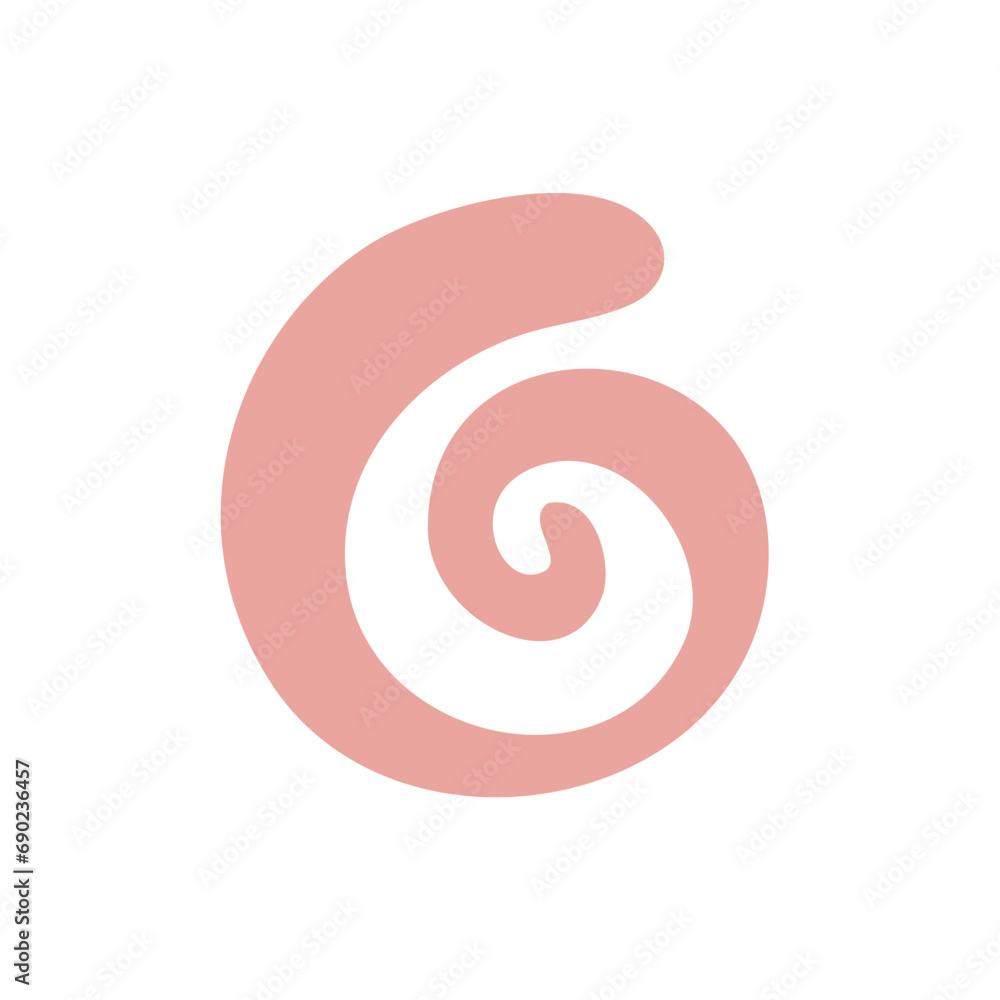 Groovy retro shape Groovy retro shape