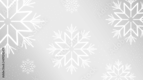 Background para web, landepage, motivos navideños en plateado