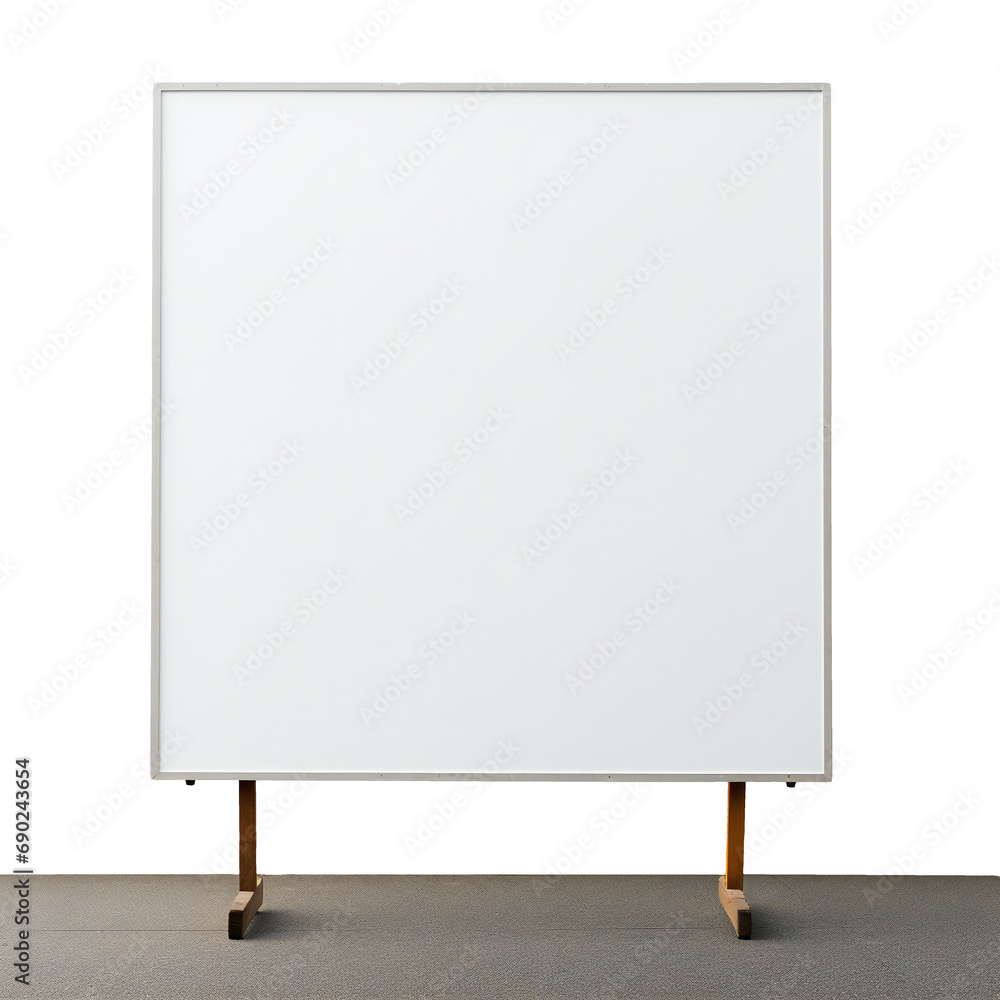 Blank advertising billboard. light box billboard isolated on transparent Blank advertising billboard. light box billboard isolated on transparent