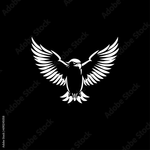 Eagle - High Quality Vector Logo - Vector illustration ideal for T-shirt graphic © CreativeOasis