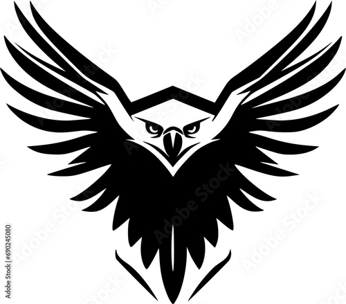 Eagle - High Quality Vector Logo - Vector illustration ideal for T-shirt graphic