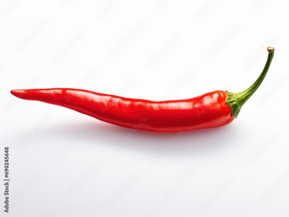 Cayenne pepper isolated on white background Cayenne pepper isolated on white background