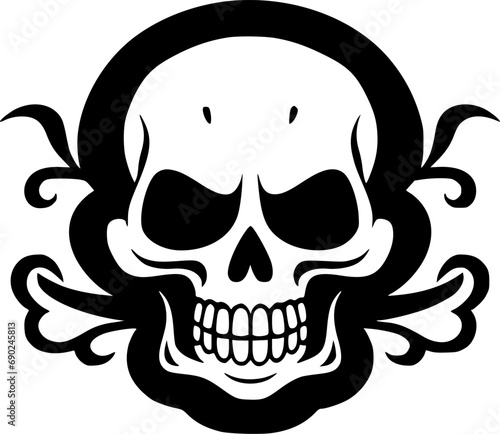 Halloween | Minimalist and Simple Silhouette - Vector illustration