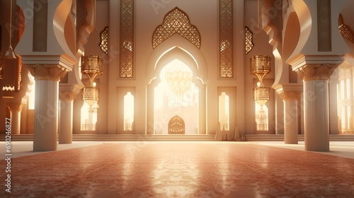 interior of a mosque