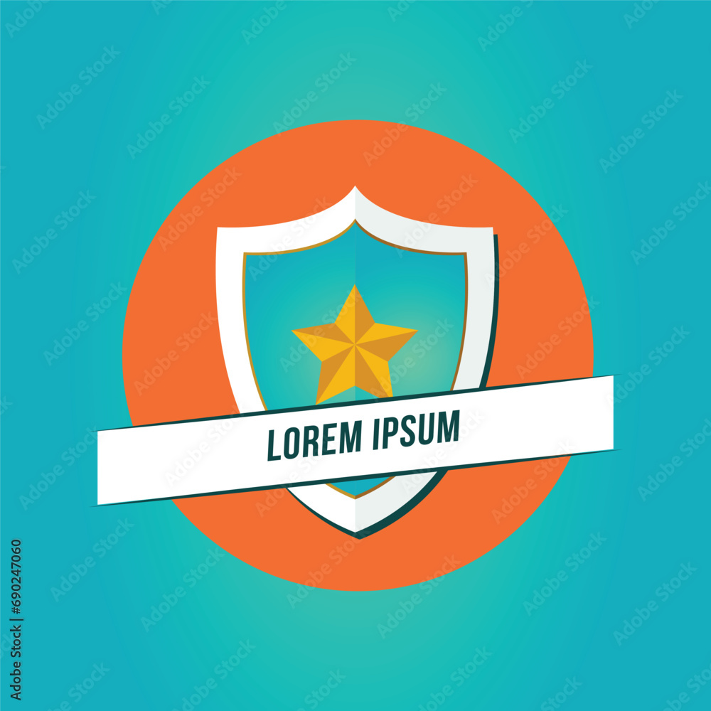 Hero Of The Day badge Vector illustration Hero Of The Day badge Vector illustration