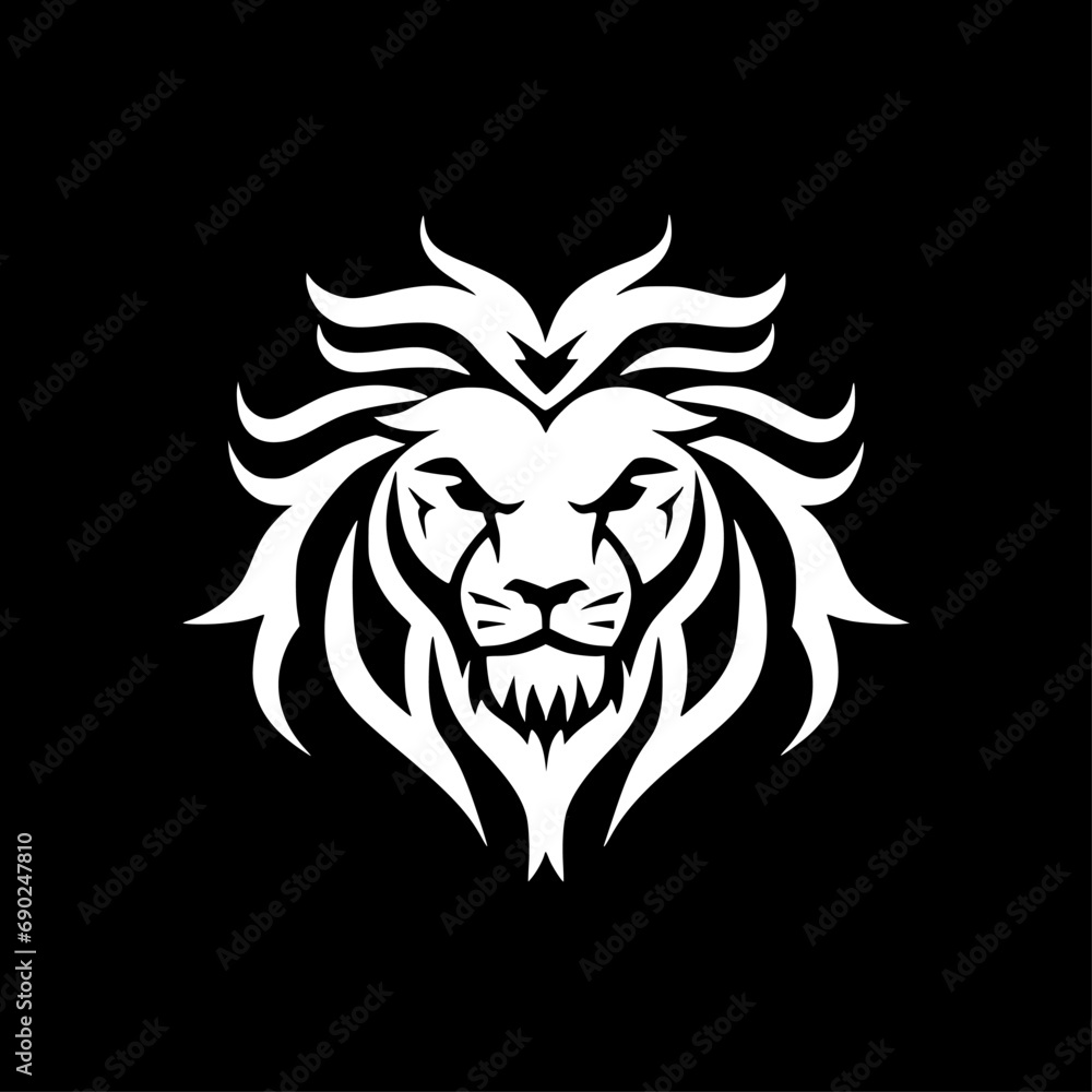 Fototapeta premium Lion - High Quality Vector Logo - Vector illustration ideal for T-shirt graphic
