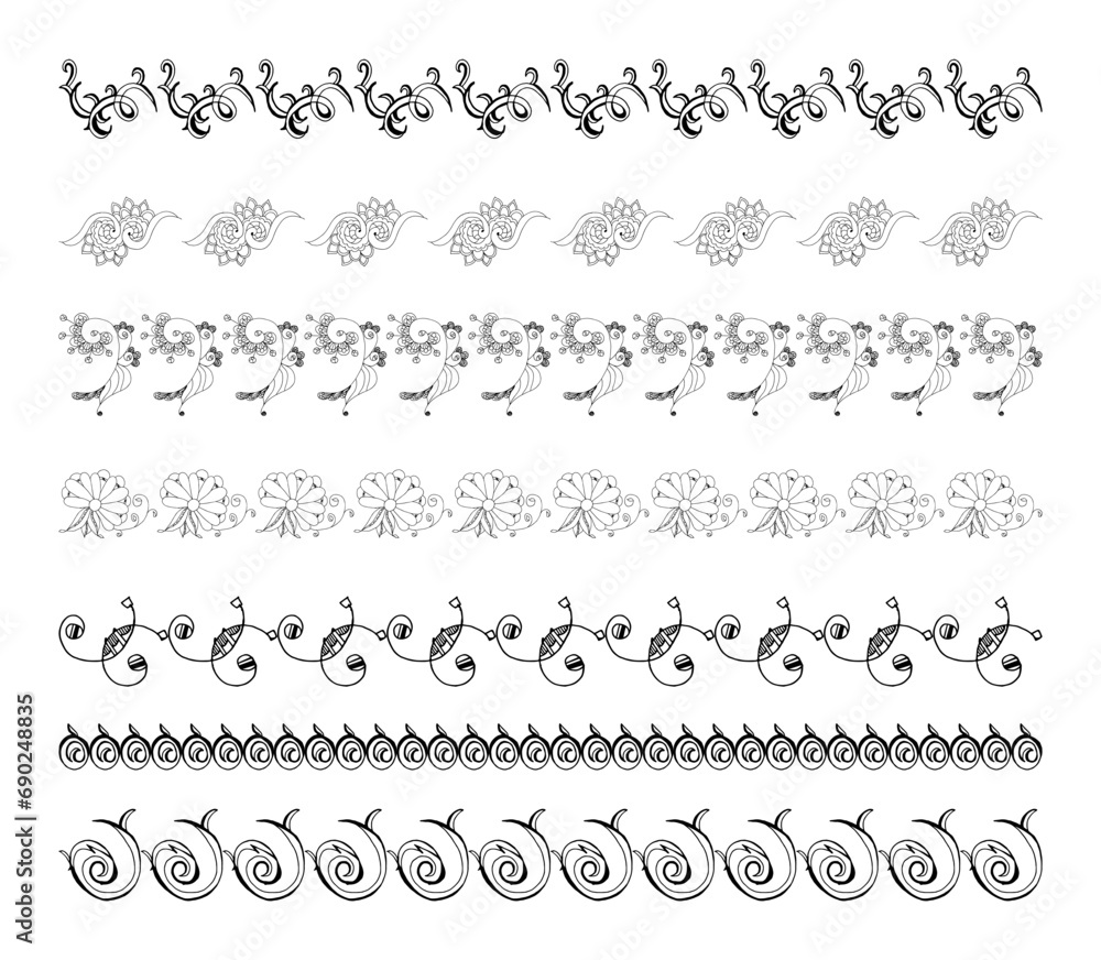 Ornamental separators collection