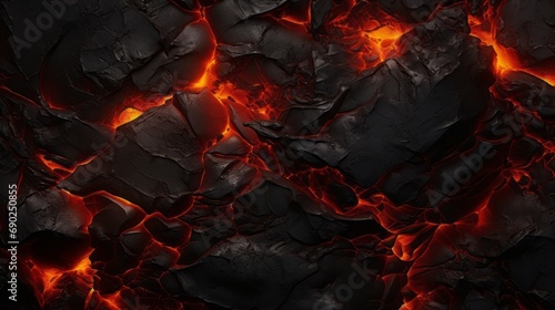 Lava photorealistic background. Capturing the Fiery Essence. Hot, burned.