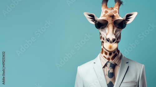 Corporate Critters: Animals in Business Casual Fashion for Professional Ads