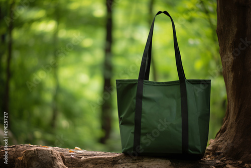 Sustainable Shopping Recycling bags - Ai generated - Generative Ai	