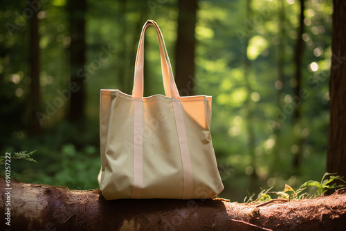 Sustainable Shopping Recycling bags - Ai generated - Generative Ai	